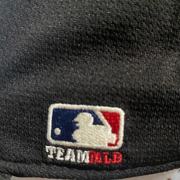 Team MLB OCSports San Francisco Giants Black & Orange Embroidered Fitted Cap - Picture 11 of 11